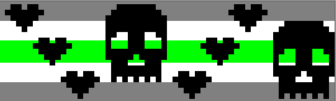 Pride Skulls Tablet Weaving Pattern Book (Digital Download)