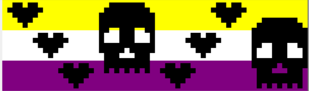 Pride Skulls Tablet Weaving Pattern Book (Digital Download)