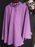 Unlined Twill Cloak, Full Circle, No Trim